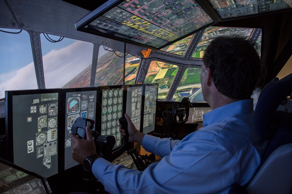 Congressmen Troy Balderson, Michael Turner, Visit 179th Airlift Wing