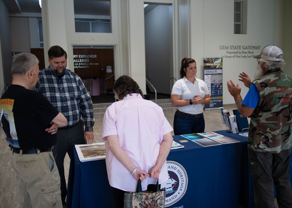 Navy History and Heritage Command Shares with Idaho State Museum Patrons