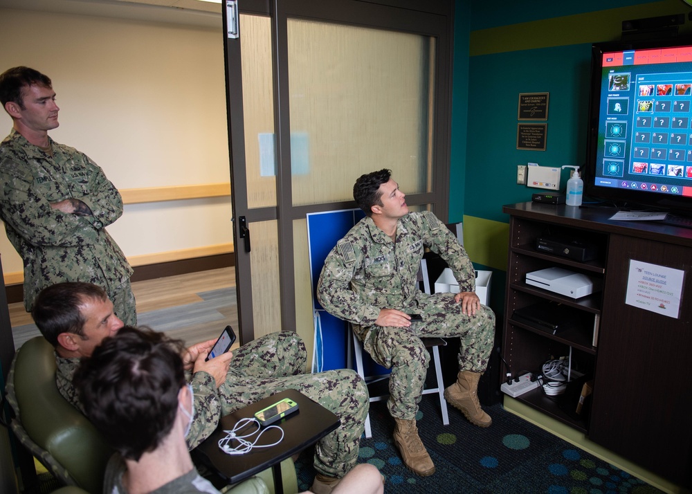 Sailors Visit St. Luke's Children's Hospital During Boise Navy Week