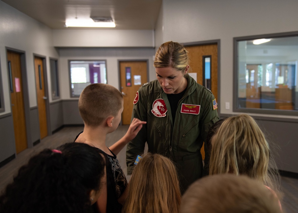 Service Members Visit The Boys &amp; Girls Club During Boise Navy Week