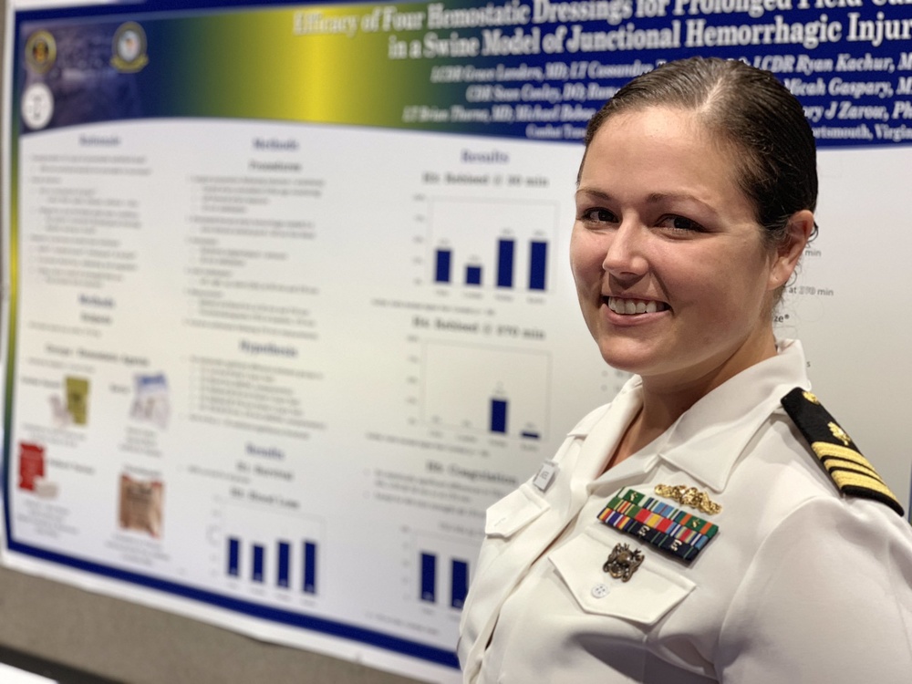 Naval Medical Research Stands Out at Military Health System Research Symposium Poster Sessions