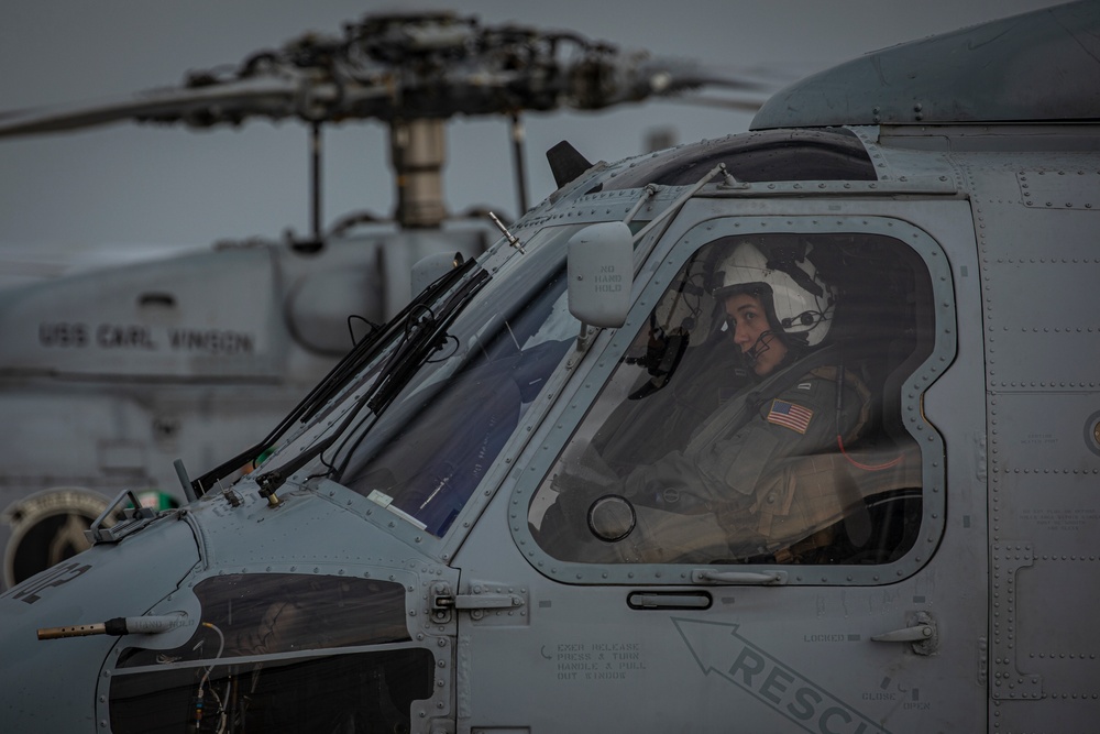 Navy helicopters during Northern Strike 19