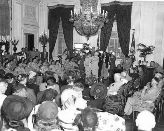 Harry Truman, Medal of Honor Ceremony, 1944, World War II