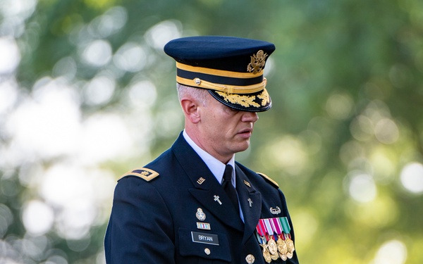 Military Funeral Honors with Funeral Escort are Conducted for U.S. Army Sfc. William Jones in Section 55