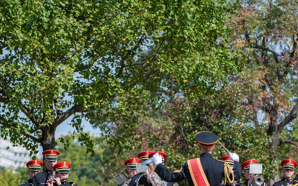 Military Funeral Honors with Funeral Escort are Conducted for U.S. Army Sfc. William Jones in Section 55