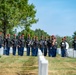 Military Funeral Honors with Funeral Escort are Conducted for U.S. Army Sfc. William Jones in Section 55