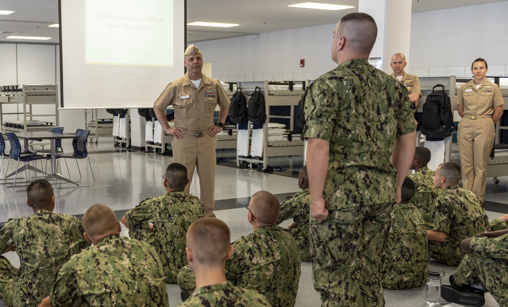 Recruit Training Command Triad Visit