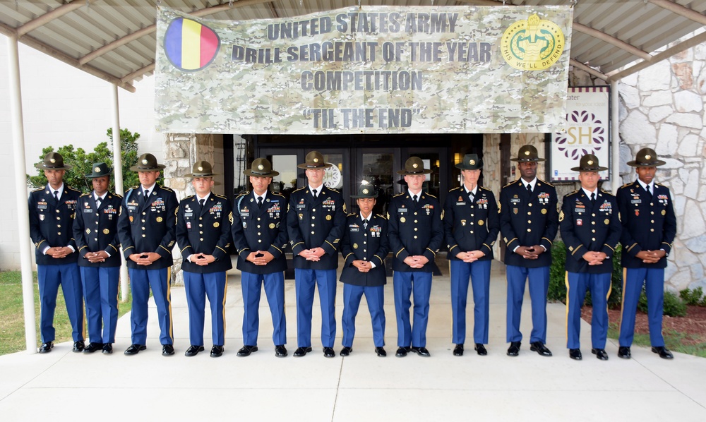 2019 Army Drill Sergeant of the Year nominees