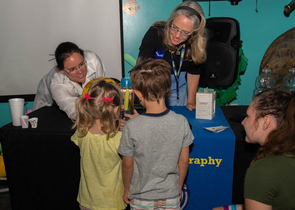 FNMOC Showcases Equipment and Demonstrations at the Aquarium of Boise During Navy Week