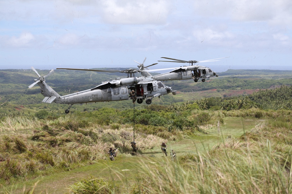 U.S. Marines conduct Multilateral Exercise