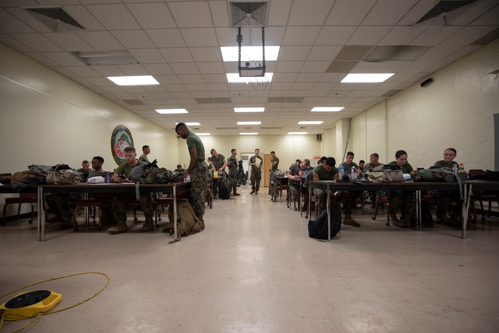 Seek, Search, Purify | 3rd MLG Marines participate in an reconnaissance, surveillance and decontamination course