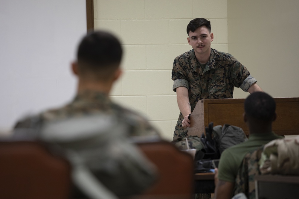 Seek, Search, Purify | 3rd MLG Marines participate in an reconnaissance, surveillance and decontamination course