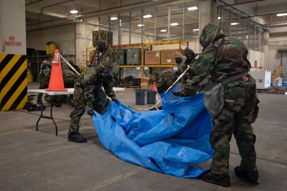 Seek, Search, Purify | 3rd MLG Marines participate in an reconnaissance, surveillance and decontamination course