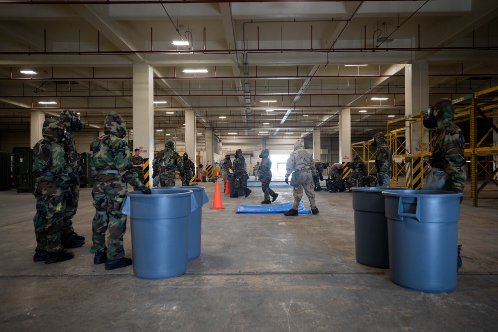 Seek, Search, Purify | 3rd MLG Marines participate in an reconnaissance, surveillance and decontamination course