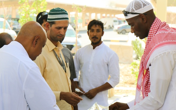 Eid Ul-Adha celebration at Camp Arifjan, Kuwait