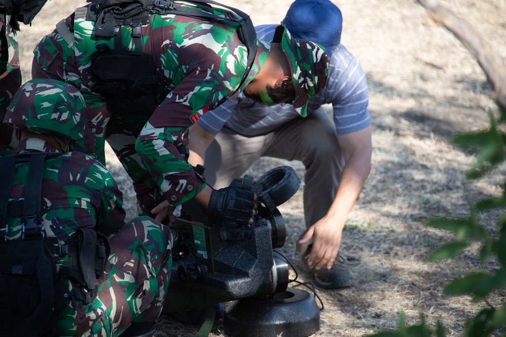 Javelin and Carl Gustav Range at Garuda Shield 19