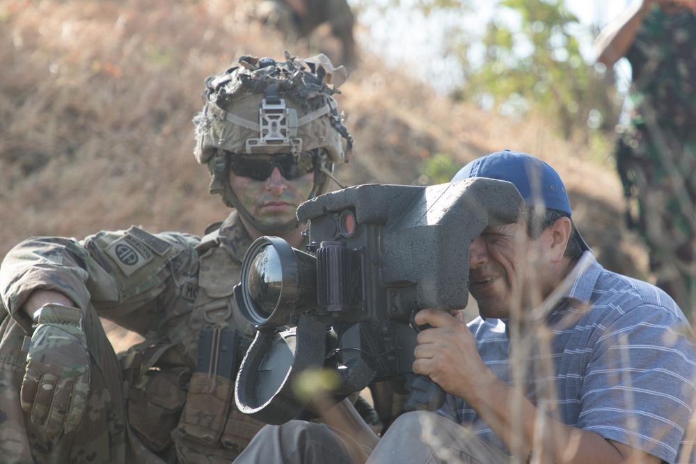 Javelin and Carl Gustav Range at Garuda Shield 19