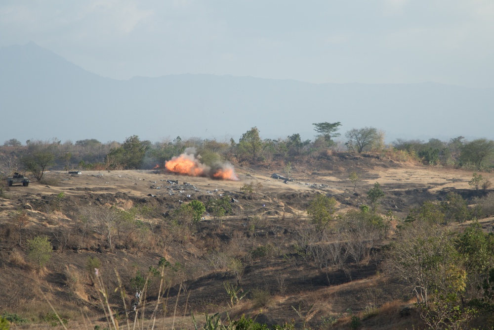 Javelin and Carl Gustav Range at Garuda Shield 19