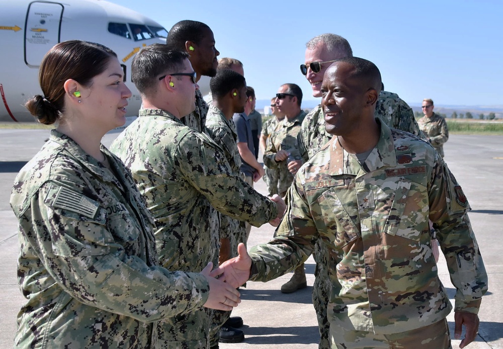 EUCOM Joint Logistics Board visits Navy’s strategic ‘Hub of the Med’