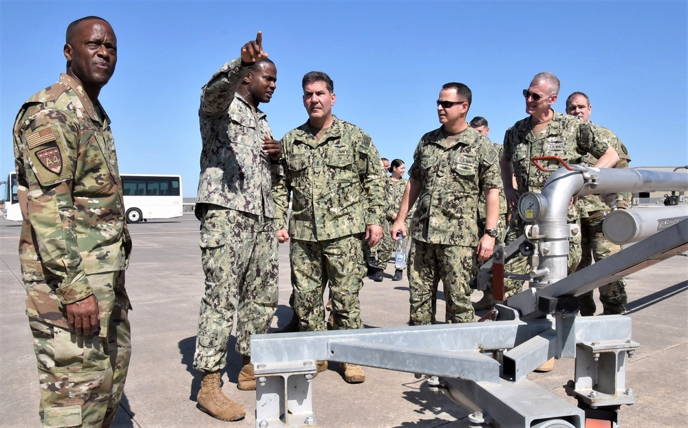 EUCOM Joint Logistics Board visits Navy’s strategic ‘Hub of the Med’