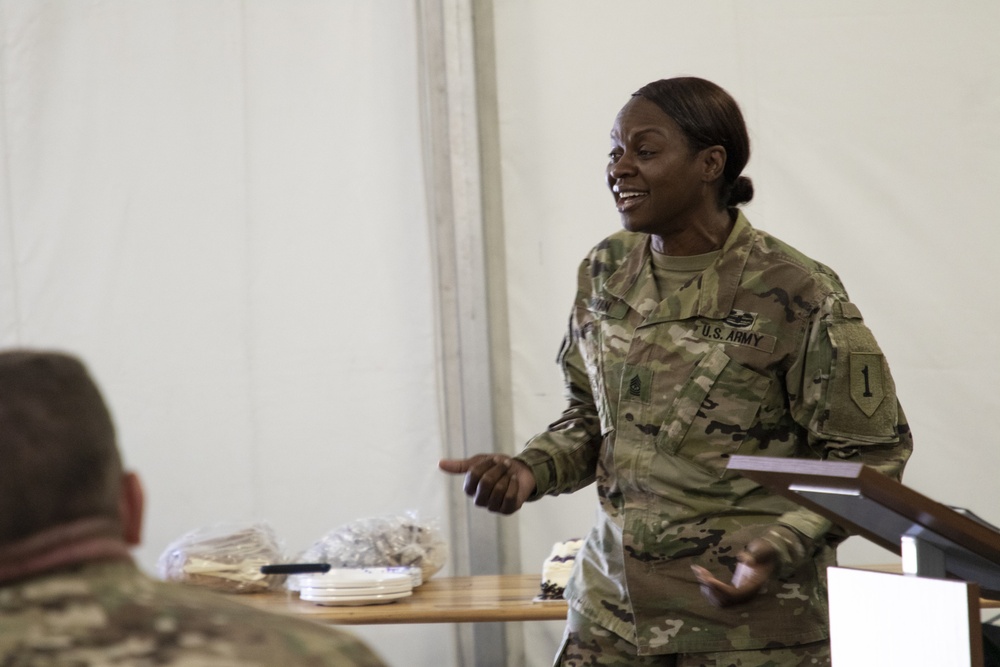 First Infantry Division celebrates Women's Equality Day