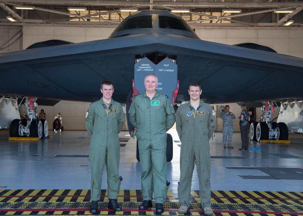 Pilot exchange program: RAF air attache learned RAF role at Whiteman AFB