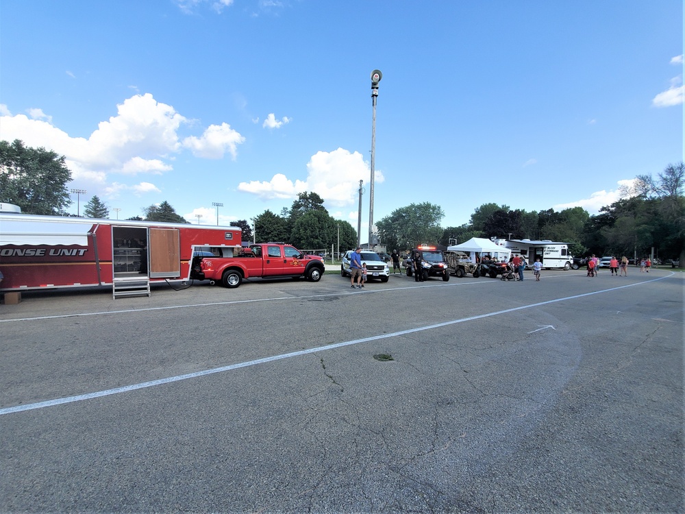 Fort McCoy supports 2019 Monroe County National Night Out in Tomah