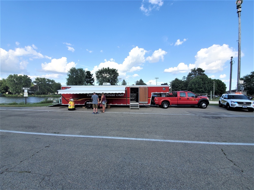 Fort McCoy supports 2019 Monroe County National Night Out in Tomah