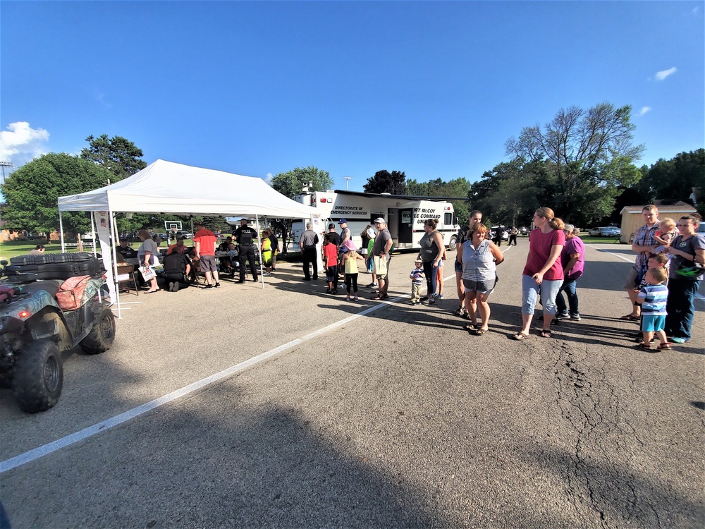 Fort McCoy supports 2019 Monroe County National Night Out in Tomah