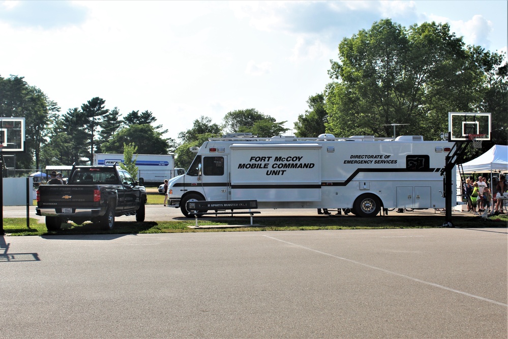 Fort McCoy supports 2019 Monroe County National Night Out in Tomah