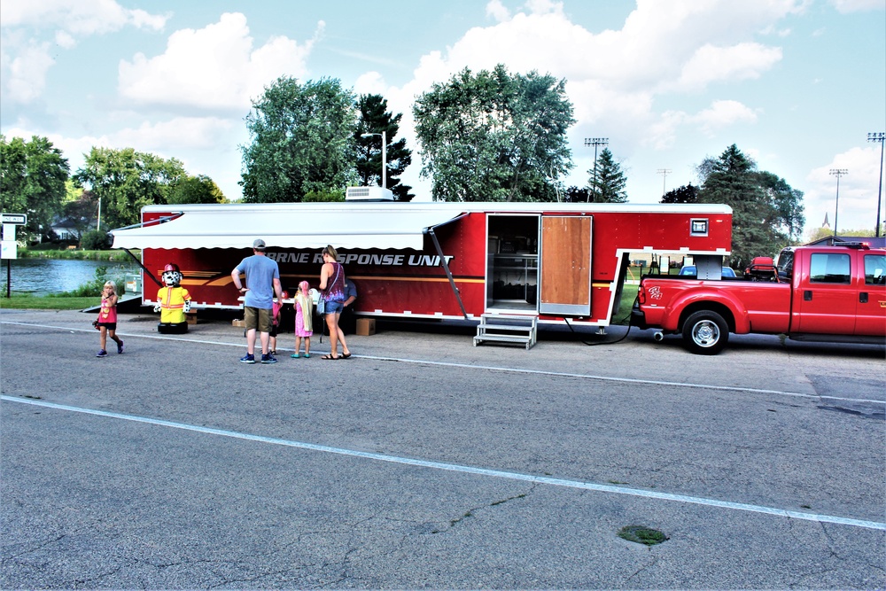 Fort McCoy supports 2019 Monroe County National Night Out in Tomah