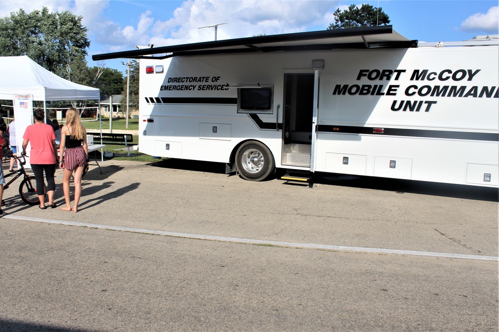 Fort McCoy supports 2019 Monroe County National Night Out in Tomah