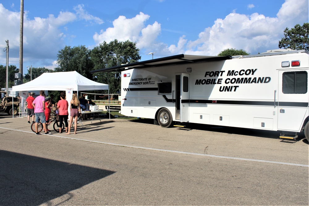 Fort McCoy supports 2019 Monroe County National Night Out in Tomah