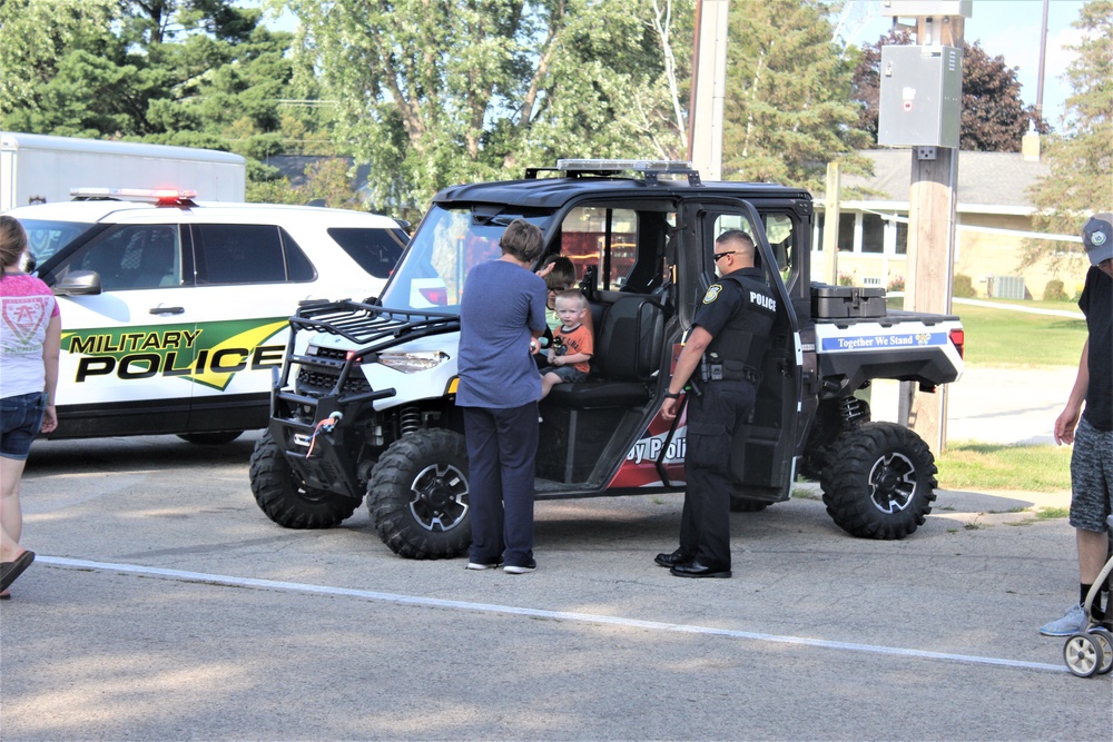 Fort McCoy supports 2019 Monroe County National Night Out in Tomah