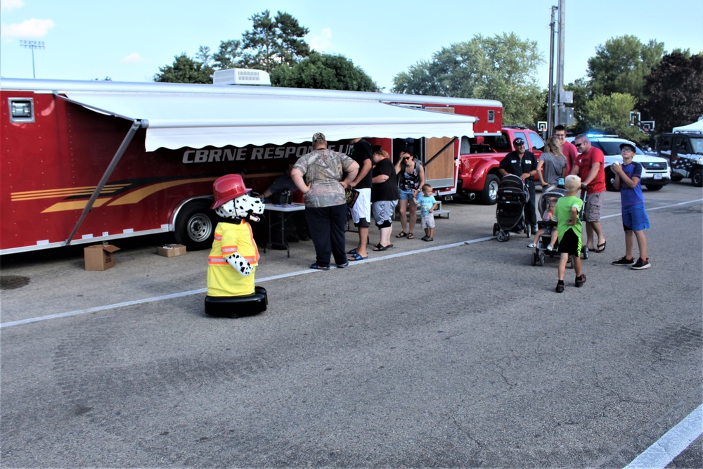 Fort McCoy supports 2019 Monroe County National Night Out in Tomah