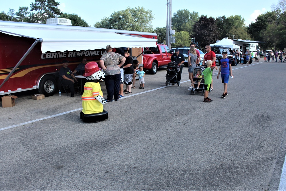 Fort McCoy supports 2019 Monroe County National Night Out in Tomah