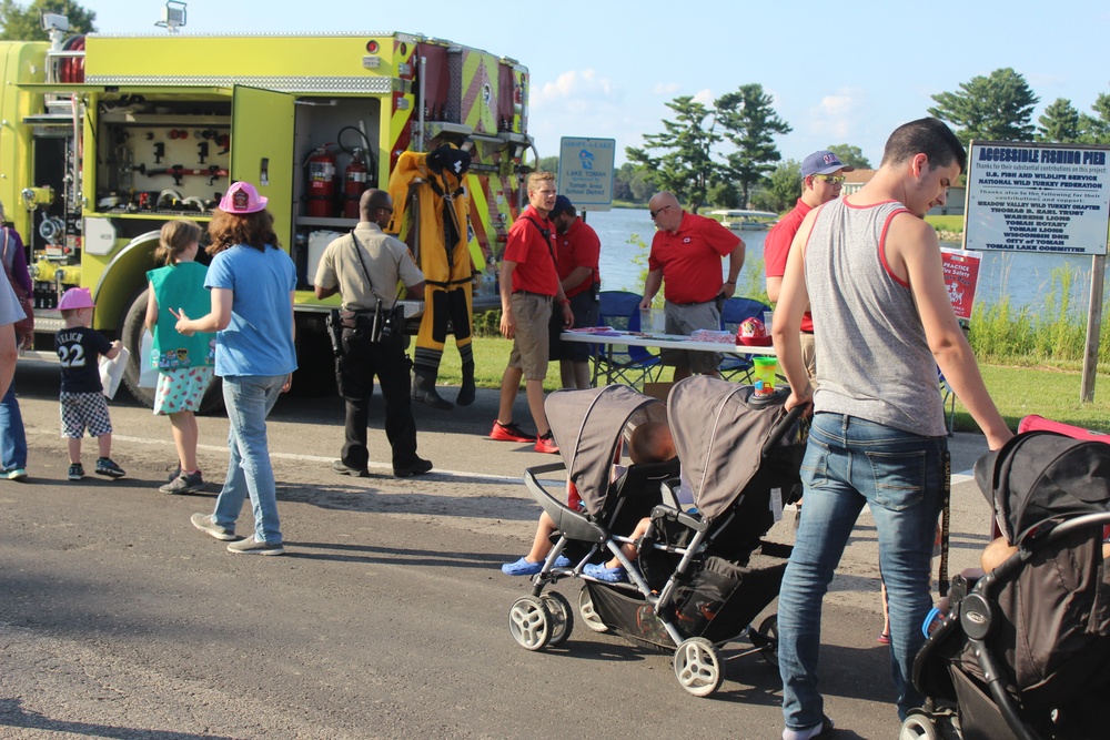 Fort McCoy supports 2019 Monroe County National Night Out in Tomah