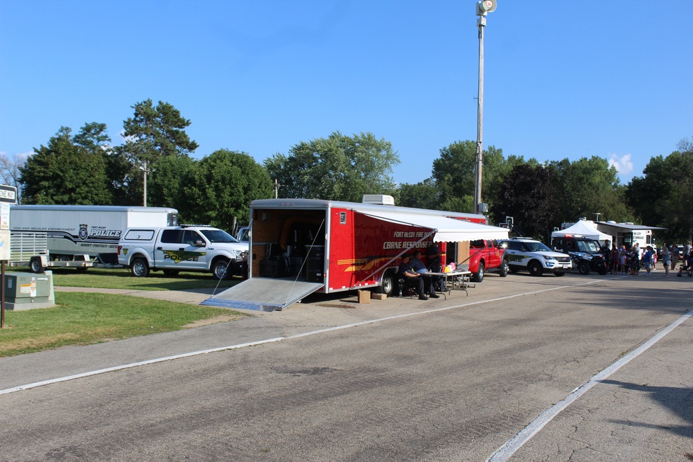 Fort McCoy supports 2019 Monroe County National Night Out in Tomah