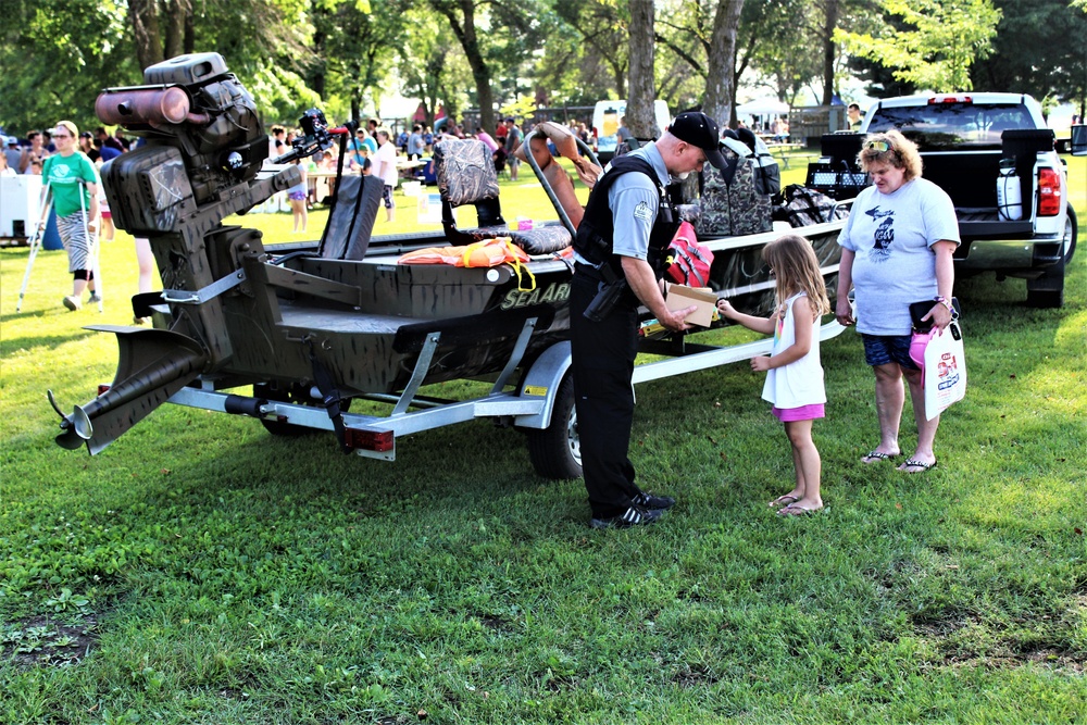 Fort McCoy supports 2019 Monroe County National Night Out in Tomah