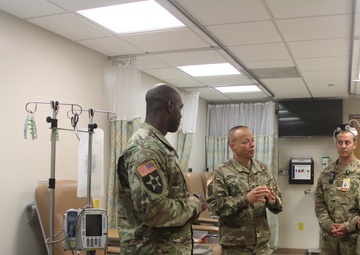 RHC-P's new deputy commanding general visits Madigan Army Medical Center