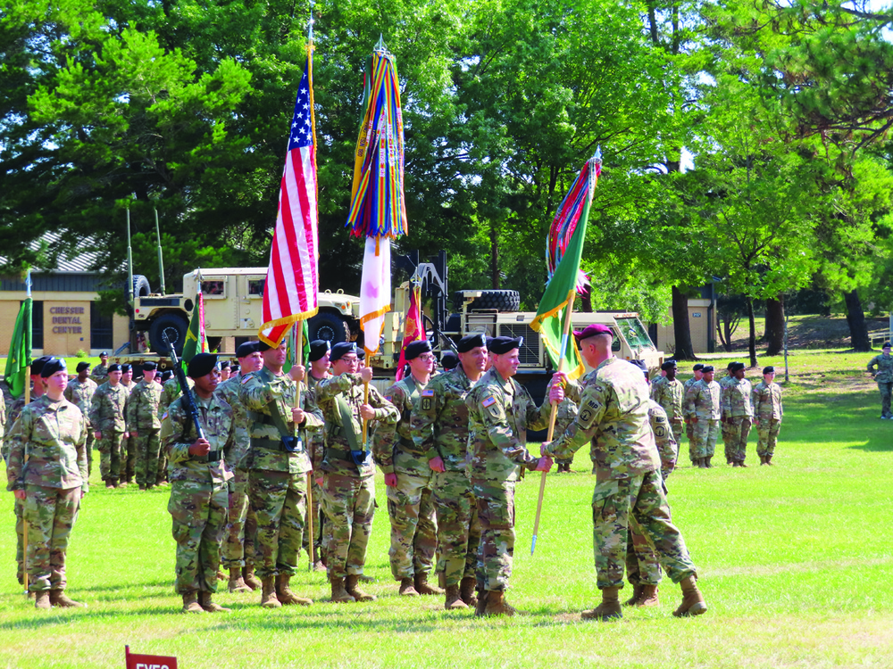 519th MP Bn Change of Command