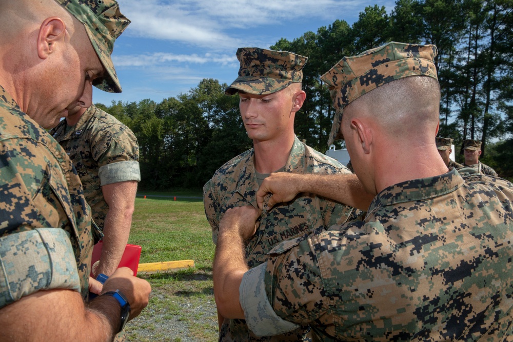 SHOOTING TEAM MEMBERS RECEIVE AWARDS