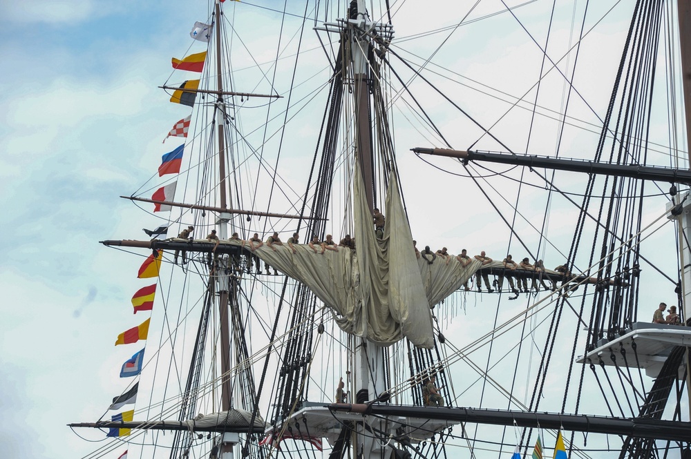 USS Constitution Chief Petty Officer Heritage Week Underway