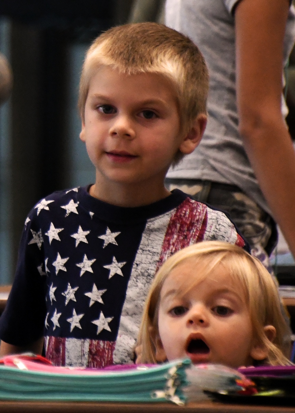 104th Fighter Wing members and families receive free school supplies