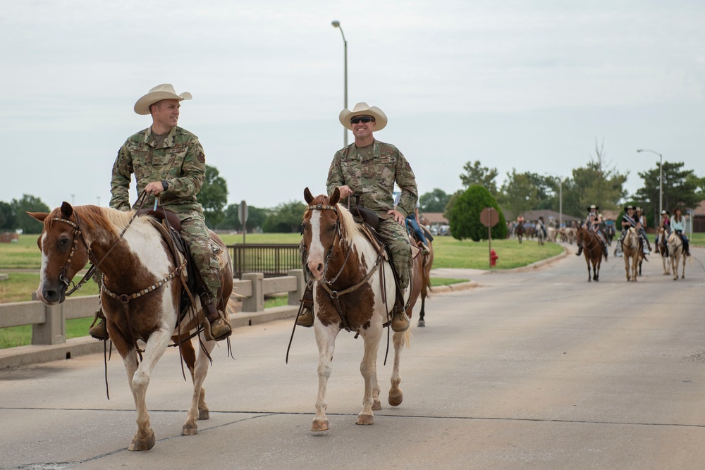 Altus AFB’s 21st Annual Cattle Drive