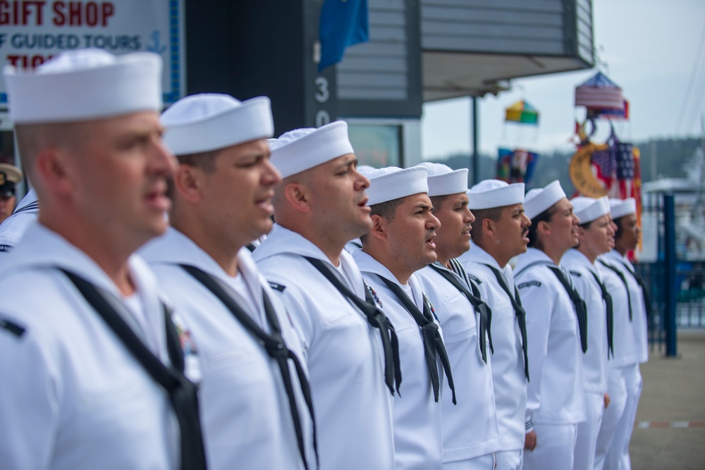 USS Turner Joy Legacy Academy Graduation