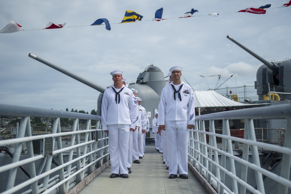 USS Turner Joy Legacy Academy Graduation