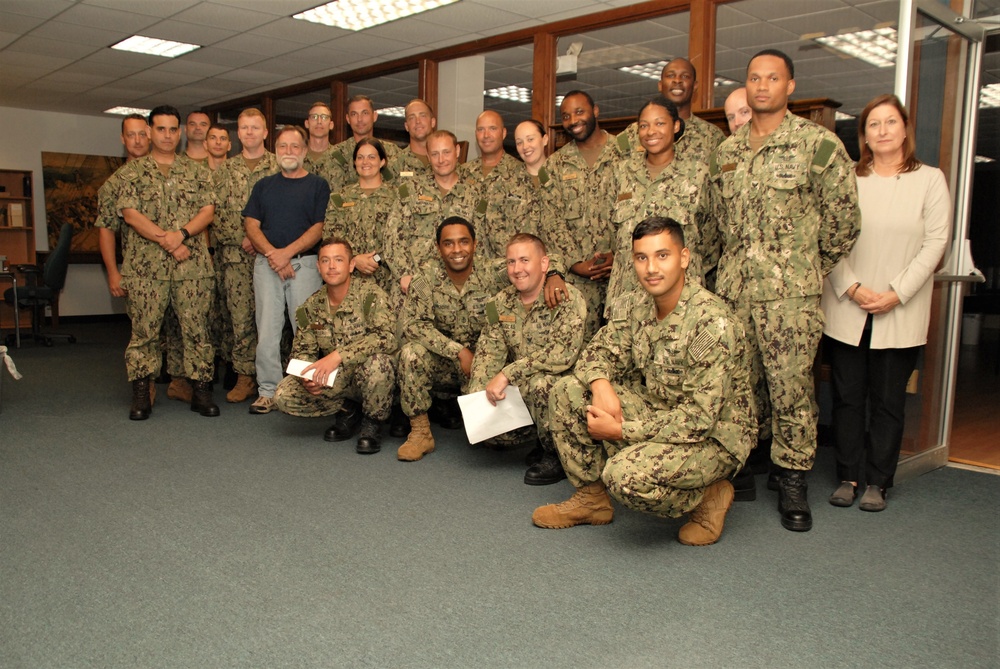 Naval Museum Annex hosts CPO Selects from NAVSTA Norfolk Commands