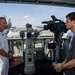 Rear Adm. Edward Cashman Conducts an On-Camera Interview