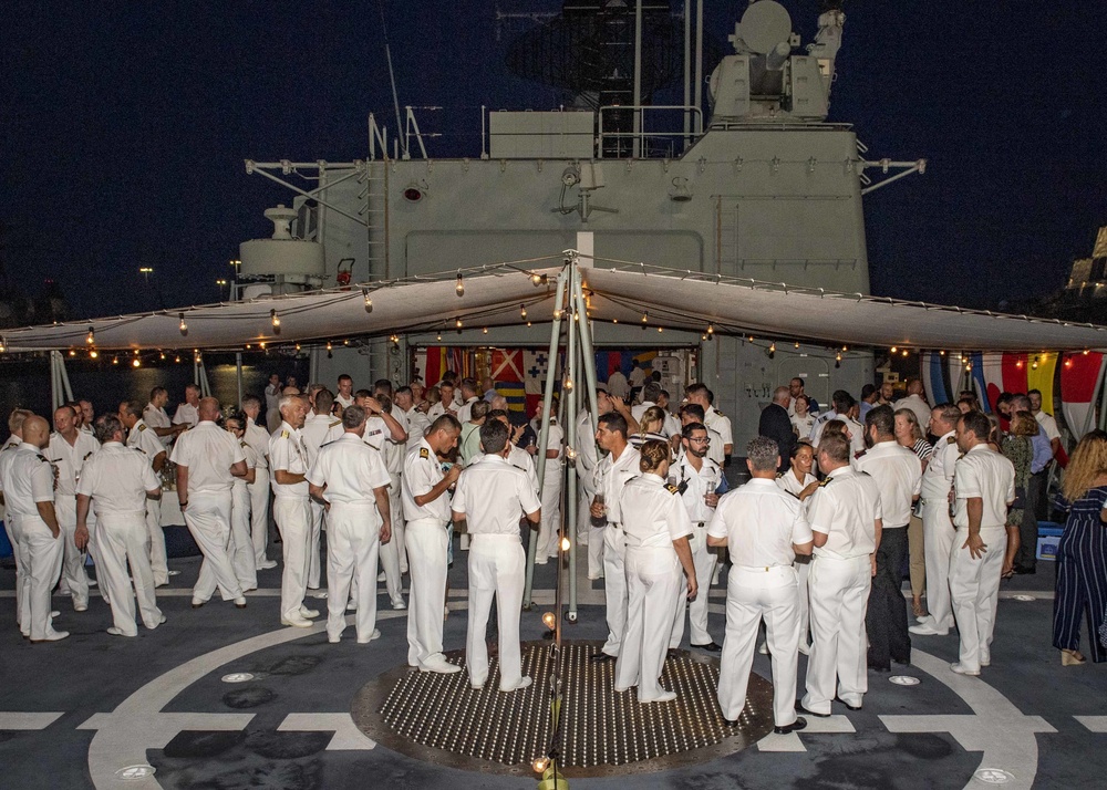 NRP D. Francisco de Almeida Holds a Reception